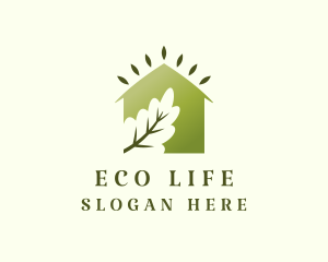 Eco Real Estate logo design