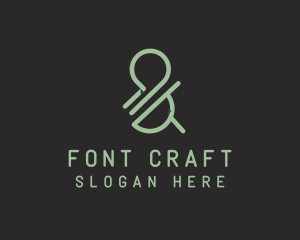 Generic Ampersand Font logo design