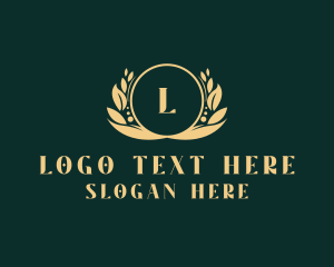 Floral Wreath Events Place logo