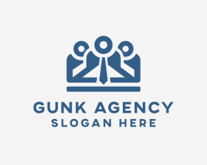 Corporate Employee Agency logo design