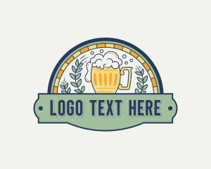 Liquor Beer Mug logo