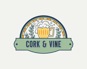 Liquor Beer Mug logo design