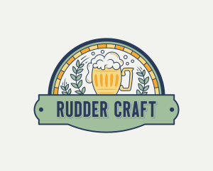 Liquor Beer Mug logo design