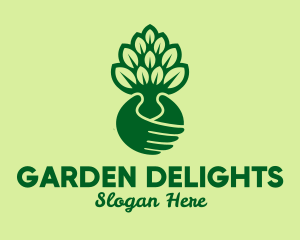 Horticulture Gardener Horticulturist logo design