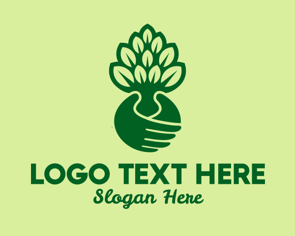 Horticulturist logo example 1