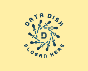 Web Developer Data Scientist logo design