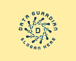 Web Developer Data Scientist logo design