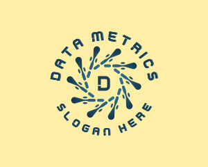 Web Developer Data Scientist logo design