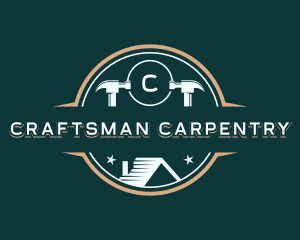 Hammer Renovation Carpentry logo design