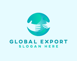 Global Hug Support Organization logo design