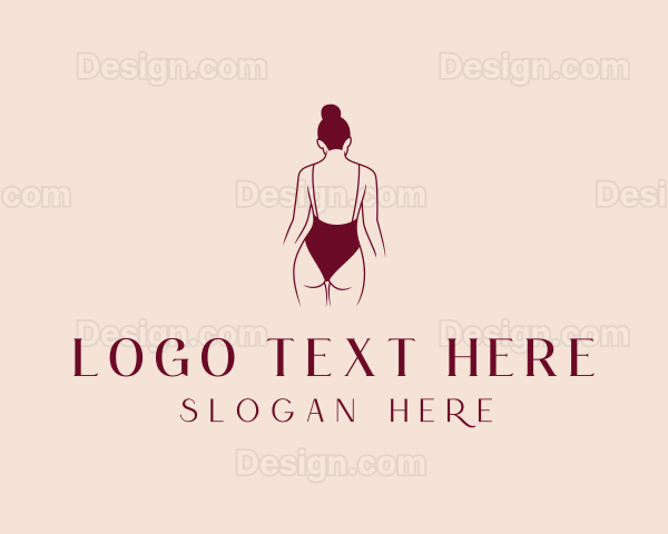 Bikini Fashion Swimwear Logo