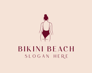 Bikini Fashion Swimwear logo design