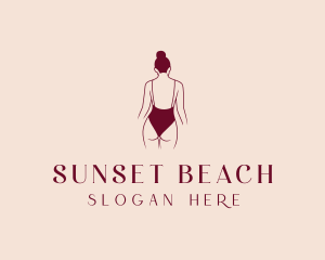 Bikini Fashion Swimwear logo design