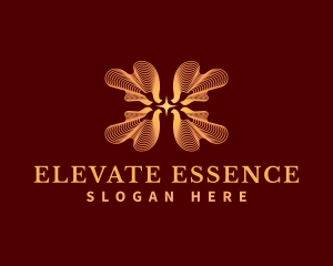 Elegant Star Waves Logo