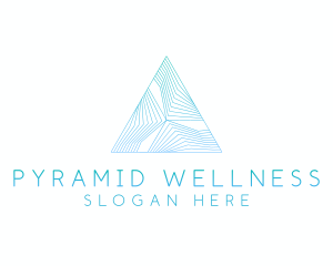 Creative Tech Pyramid logo design