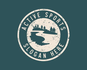 Mountain Outdoor Exploration Logo