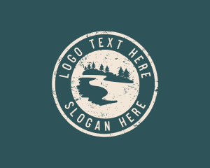 Mountain Outdoor Exploration Logo