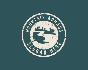 Mountain Outdoor Exploration logo design