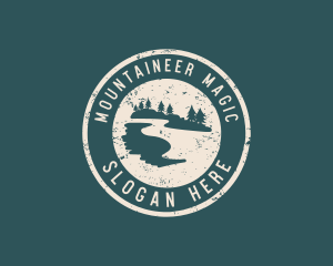 Mountain Outdoor Exploration logo design