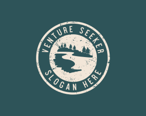 Mountain Outdoor Exploration logo design