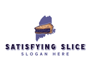 Maine Blueberry Pie logo