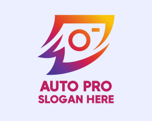 Colorful Photo Studio Logo