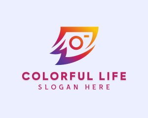 Colorful Photo Studio logo design