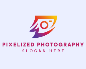 Colorful Photo Studio logo design