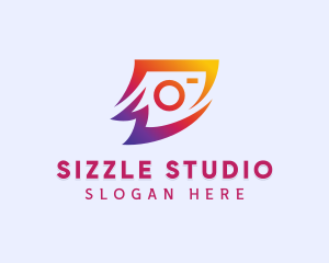 Colorful Photo Studio logo design