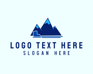 Mountain Peak Snow Ski logo