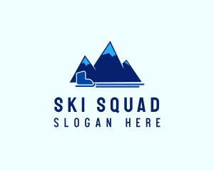 Mountain Peak Snow Ski logo