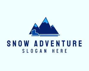 Mountain Peak Snow Ski logo
