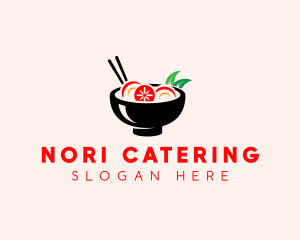 Asian Soup Bowl logo design