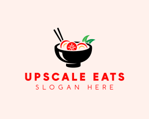 Asian Soup Bowl logo design