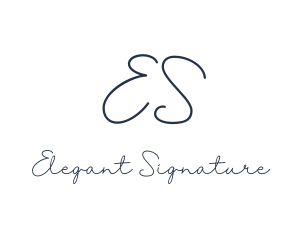 Signature Fashion Designer Brand  logo design