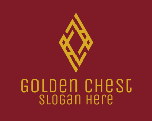 Gold Luxury Diamond logo design