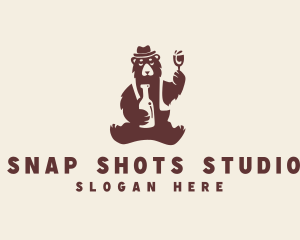 Drinking Bear Wine logo