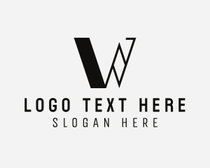 Elegant Geometric Diamond logo