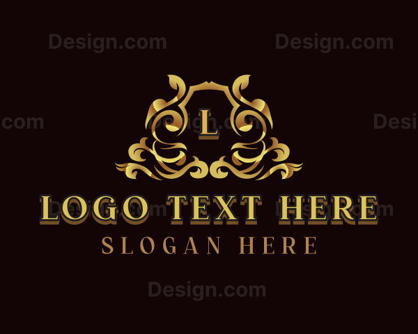 Luxury Ornamental Crest Logo