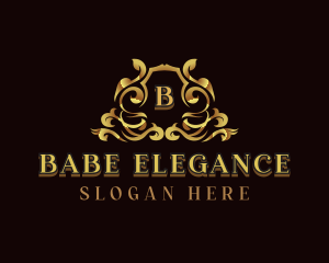 Luxury Ornamental Crest logo design