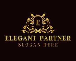 Luxury Ornamental Crest logo design