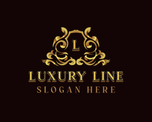 Luxury Ornamental Crest logo design