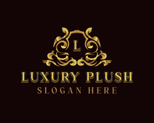 Luxury Ornamental Crest logo design