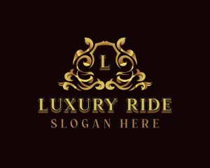 Luxury Ornamental Crest logo design