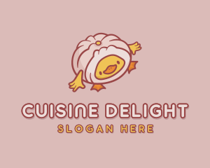 Duck Dumpling Gourmet logo design