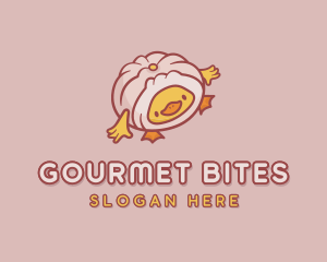 Duck Dumpling Gourmet logo design