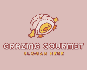 Duck Dumpling Gourmet logo design