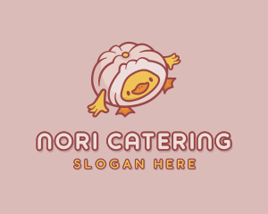 Duck Dumpling Gourmet logo design