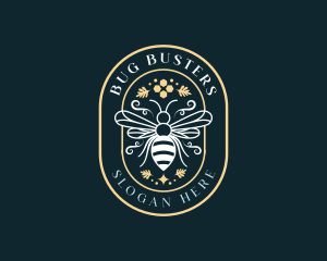 Natural Bee Farm logo design