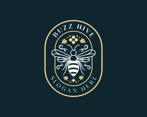 Natural Bee Farm logo design